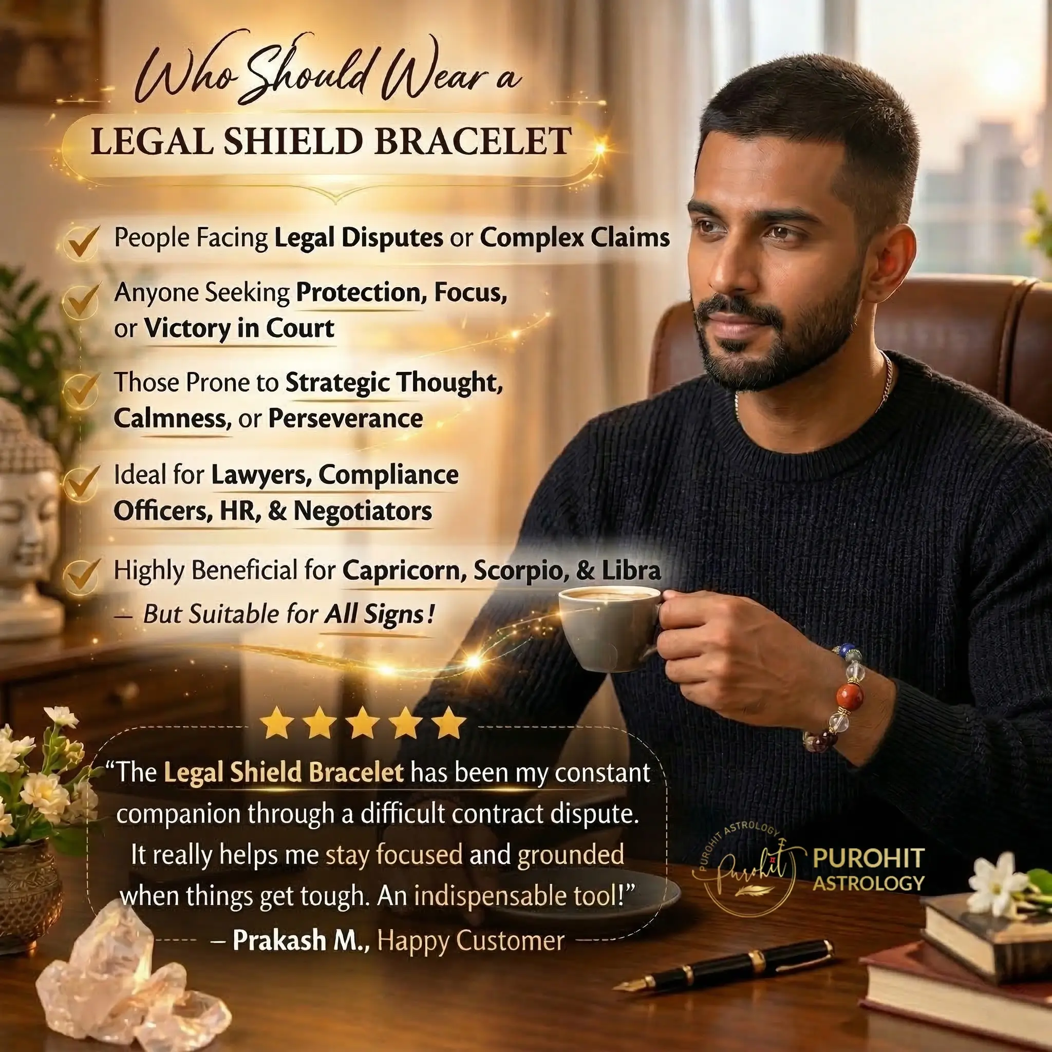 Who should wear Legal Shield Bracelet