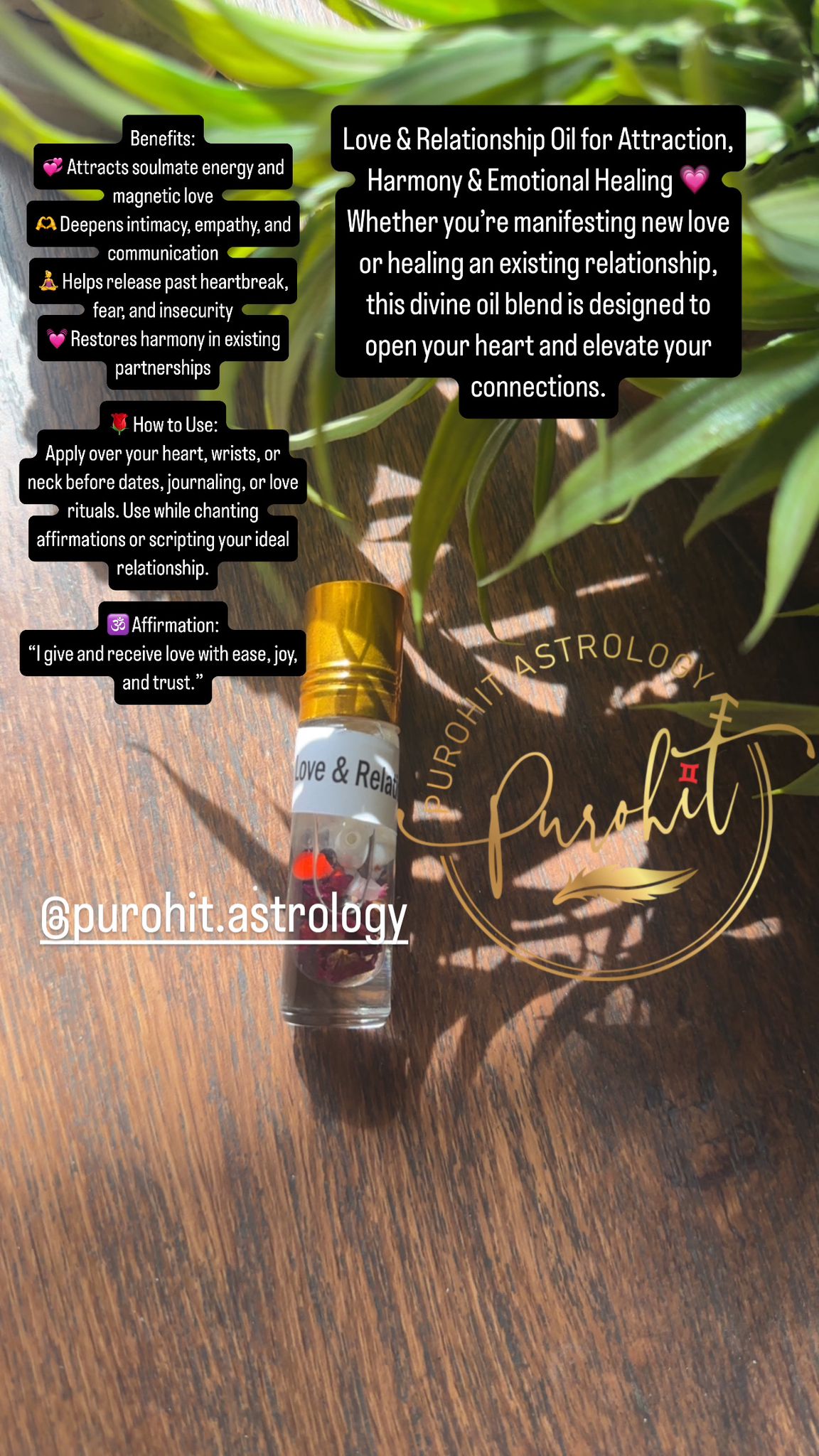 Love and Relationship Oil