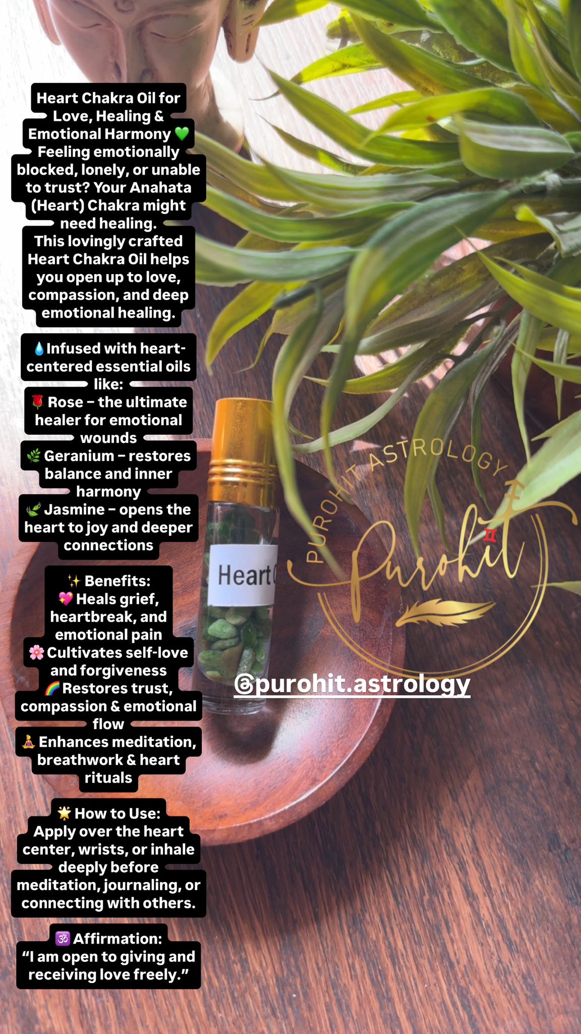 Heart Chakra Oil
