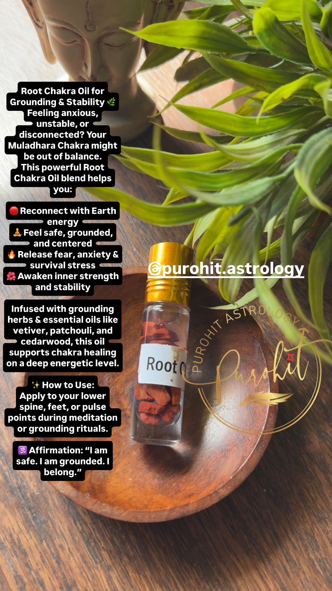 Root Chakra Oil