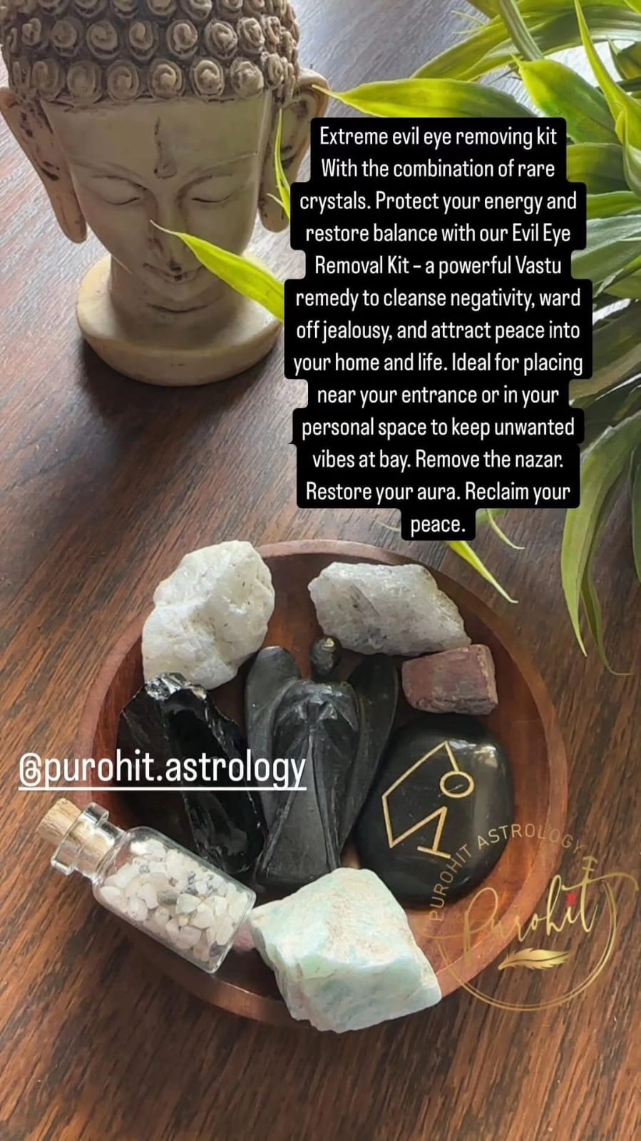 Evil eye removal kit