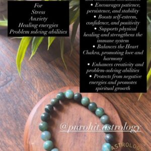 bracelet for stress, anxiety and healing energies
