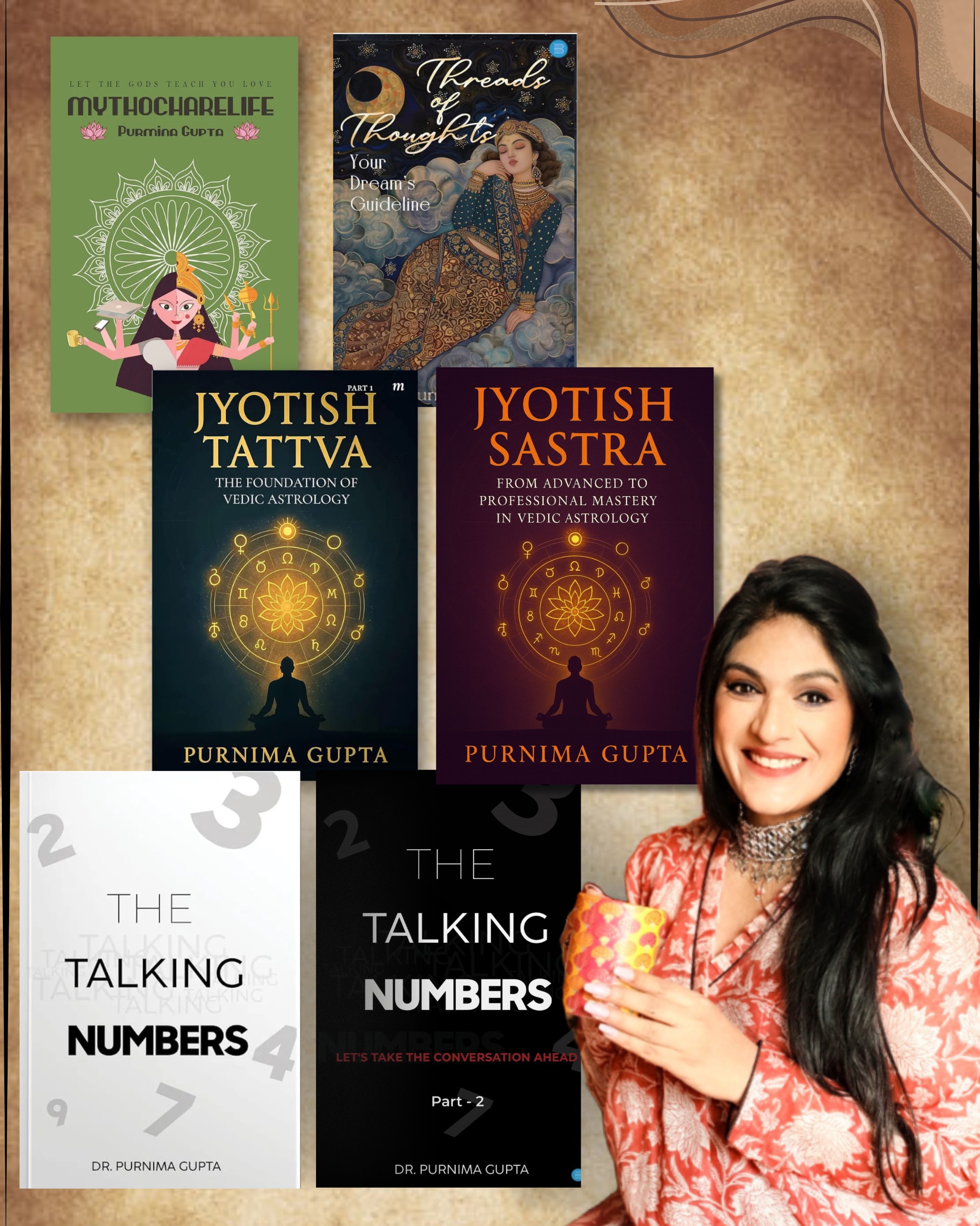 books by dr purnima gupta - astrolger and author