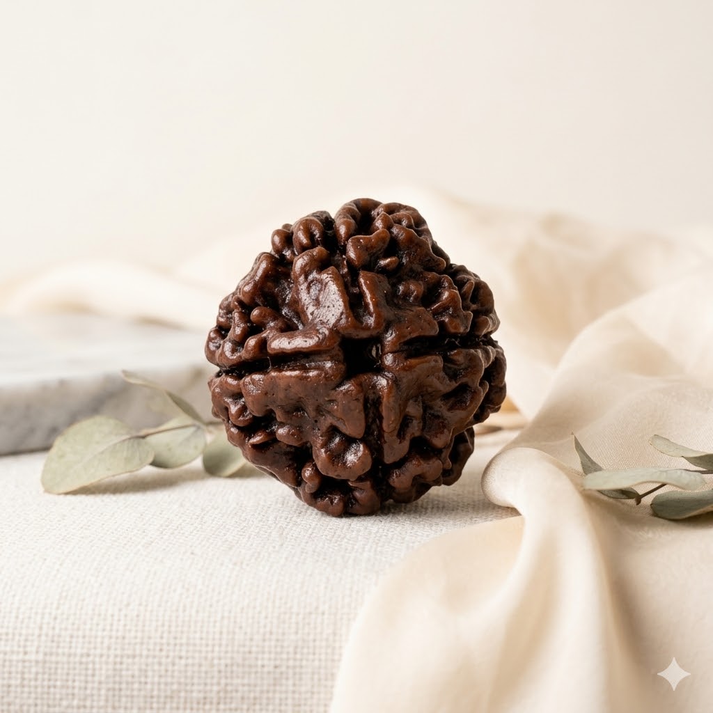 4 MUKHI RUDRAKSH