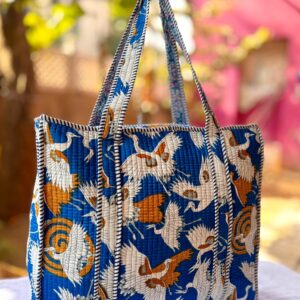 Pure Cotton Handcrafted Tote Bag