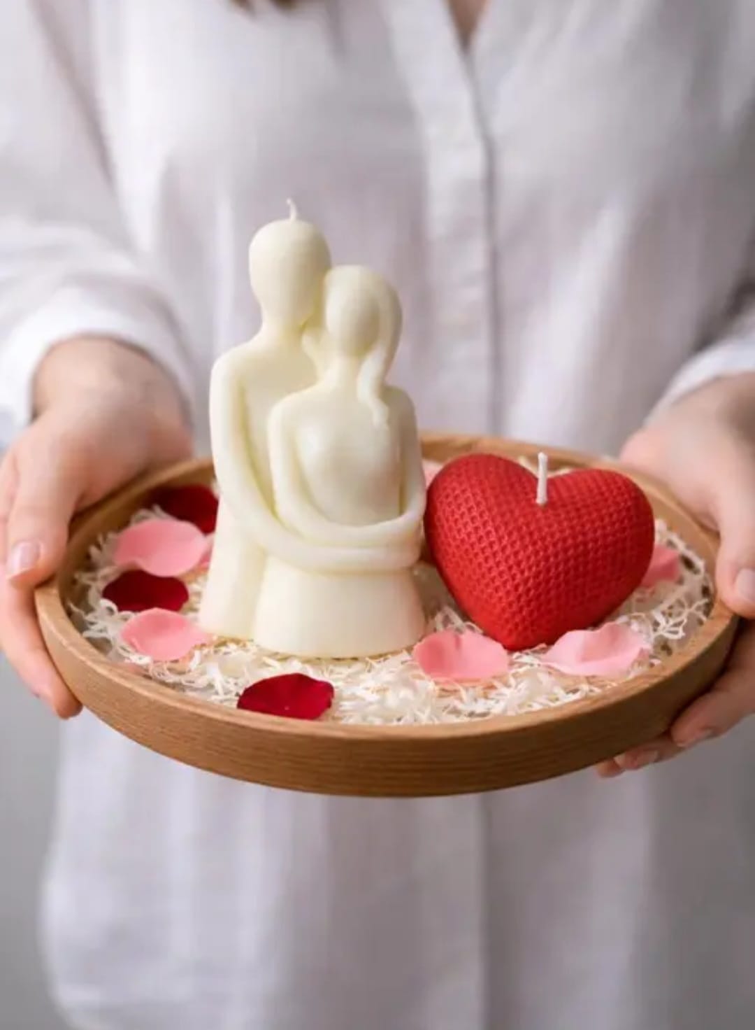Eternal Love Couple Candle Set ❤️ - Image 2