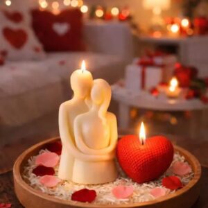 Eternal Love Couple Candle Set ❤️