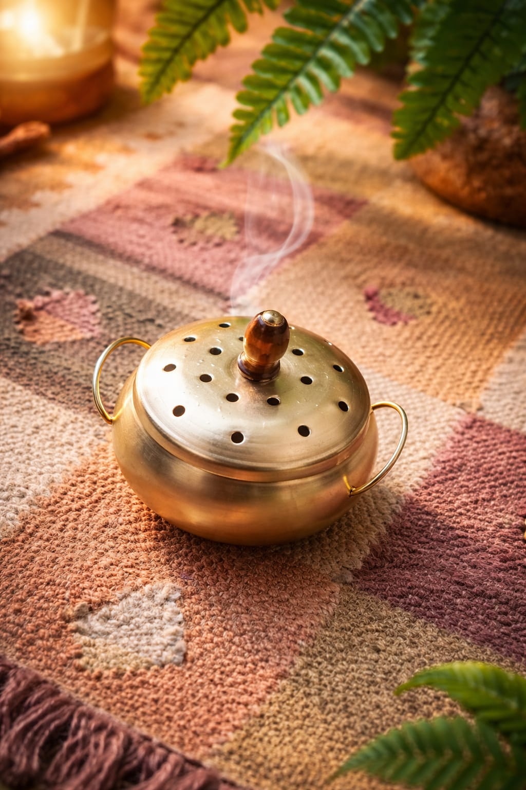 Divya Sugandh Brass Dhoop Burner