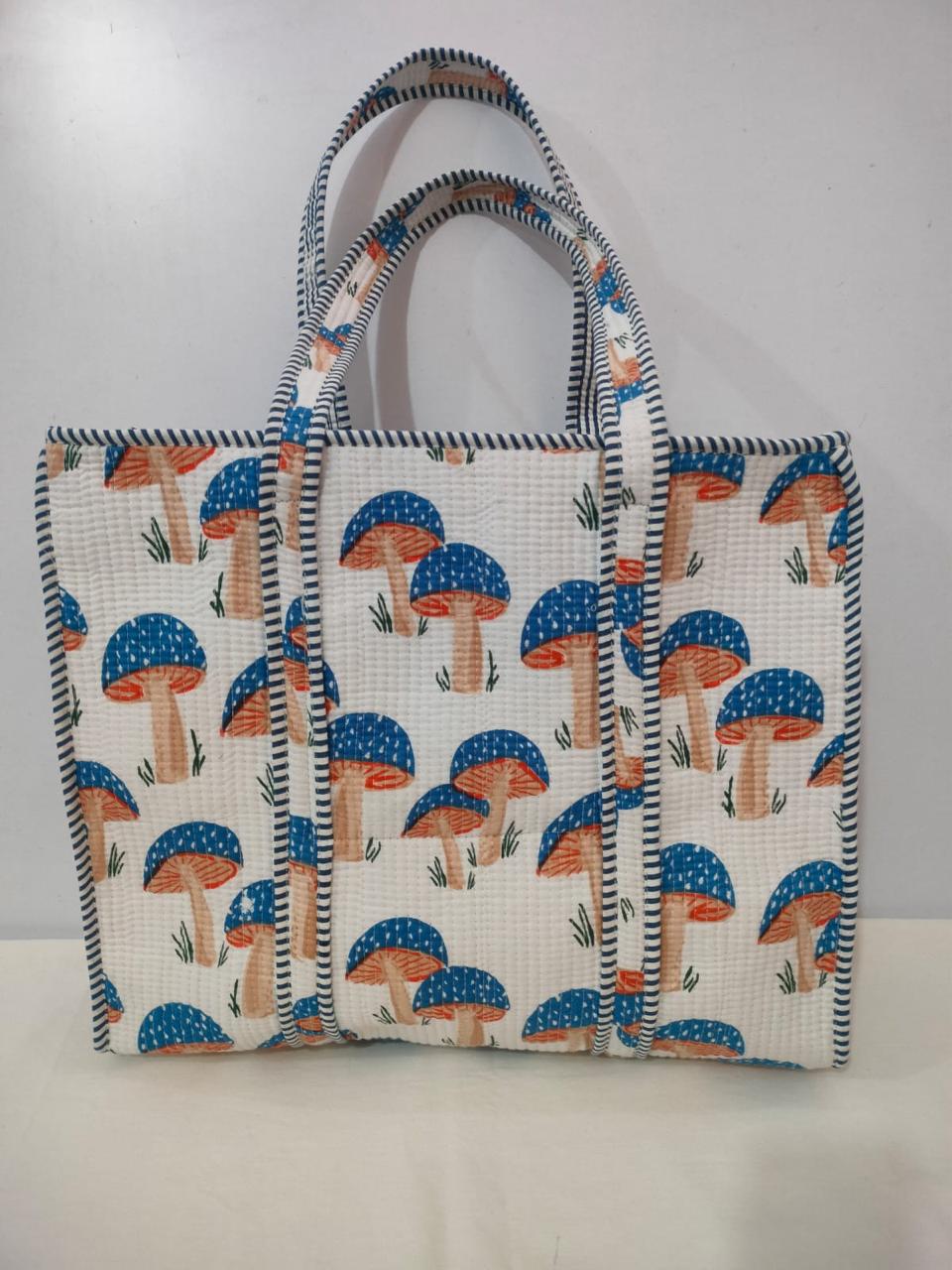 Pure Cotton Hancrafted Tote bag