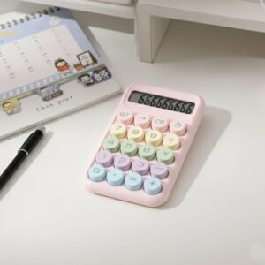 Pastel Cute Button Calculator