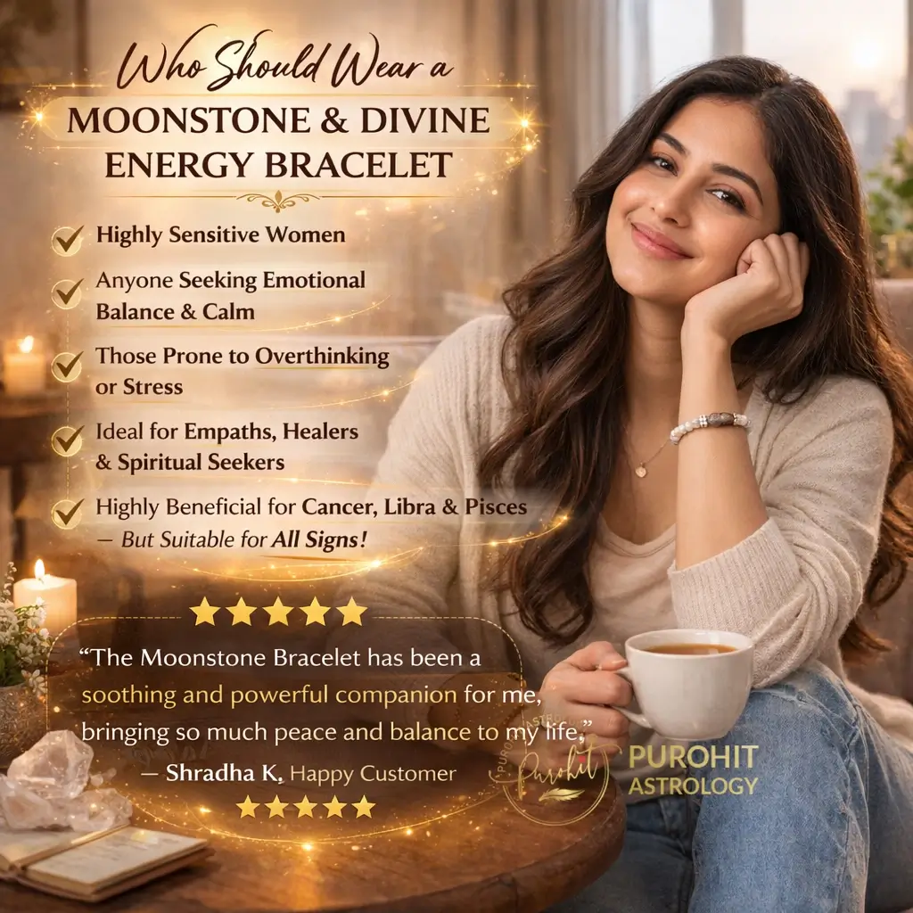 Buy Moonstone and Divine Energy Bracelet