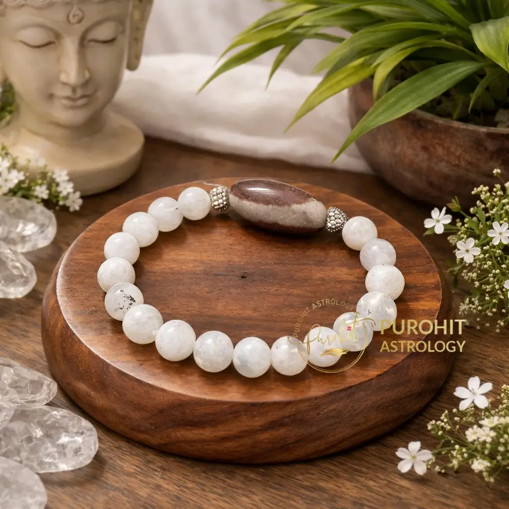 Buy Moonstone and Divine Energy Bracelet online