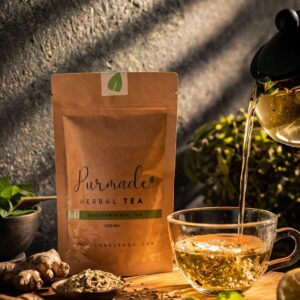 Herbal Tea for Digestion & Bloating | Purmade Ayurvedic