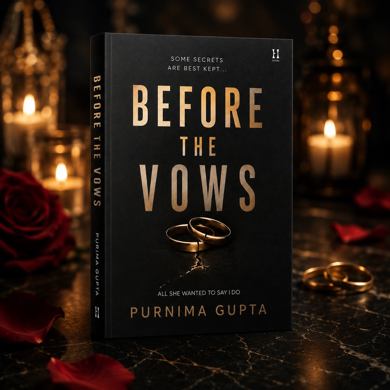 best romantic thriller book - before the vows